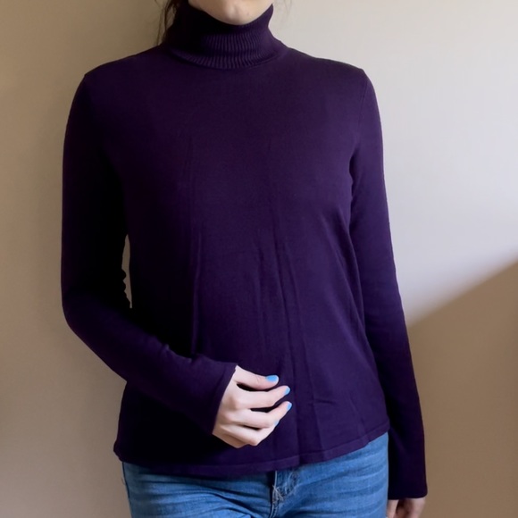 Purple Turtleneck - Picture 2 of 9